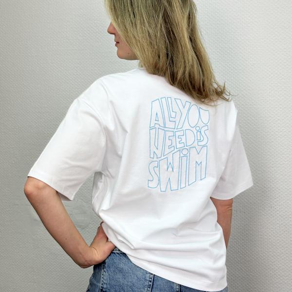 Футболка ALL YOU NEED белая